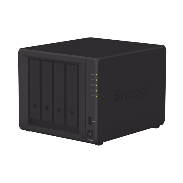 Synology DS920+ NAS A 4 Bay Con 4x HDD WD Red 8 TB - Totale 32 TB, Processore Quad-Core, RAM 4 GB